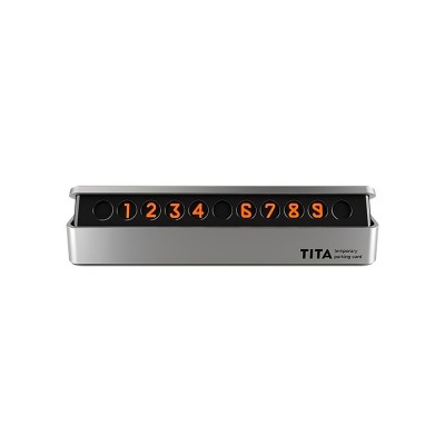 Парковочная карта Xiaomi TITA Temporary Parking Card Silver