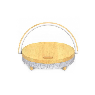 Портативная колонка с беспроводной зарядкой Xiaomi Ezvalo Wireless Charging Music Lamp LYYD01 Wood